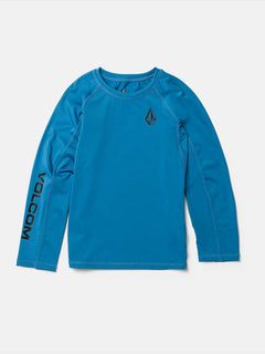 Little Boys Lido Long Sleeve Shirt - Tidal Blue
