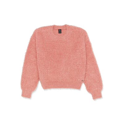 Volcom Big Girls' Yassified Sweater Desert Pink