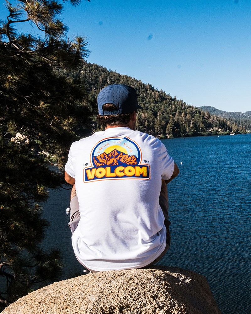 Volcom Men's Techtonic Tech Short Sleeve Tee White