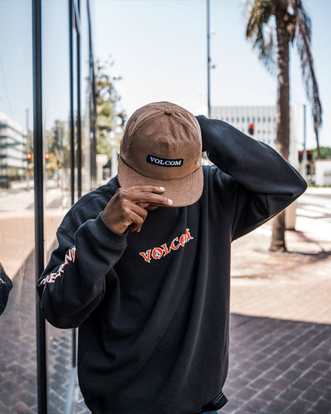 Volcom Men's Bar Chord Adjustable Hat Coconut Shell