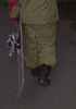 Video featuring Arthur Longo wearing various Volcom snow gear snowboarding outside.