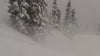 Video of clips of snowboarder outside performing tricks, spliced with the Volcom logo and closeups of the Volcom snowboard.