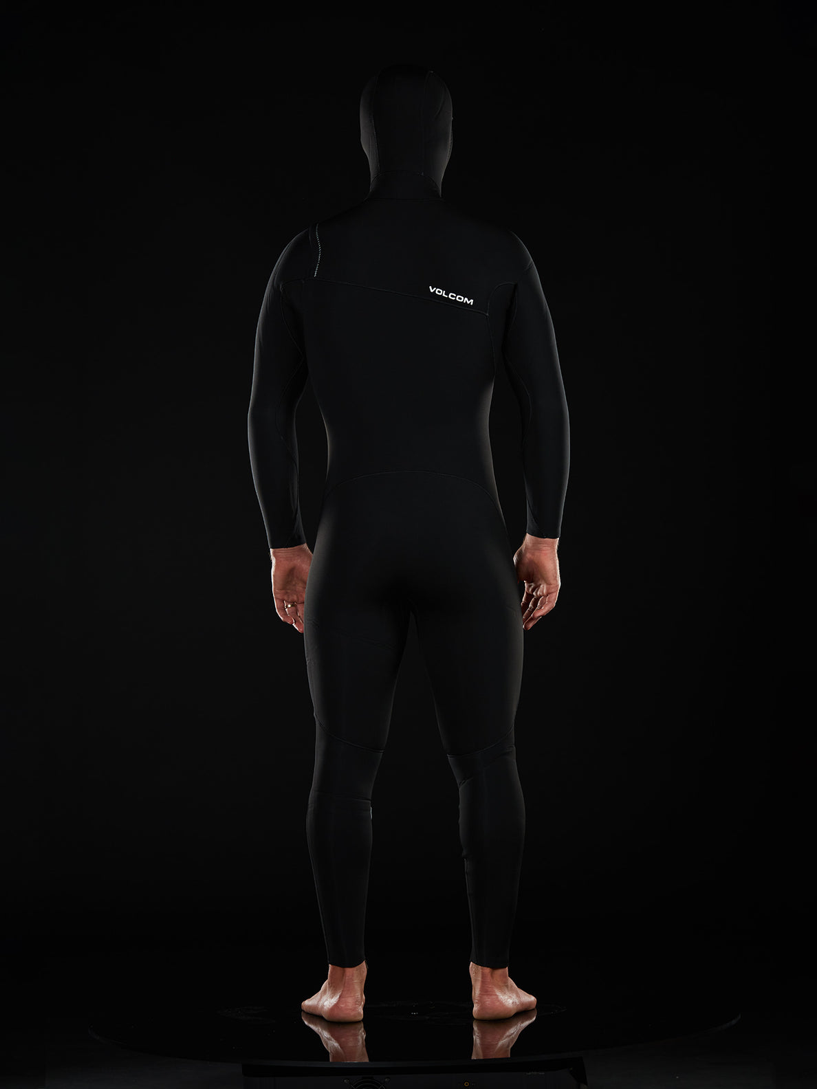 Modulator 4/3mm Hooded Long Sleeve Chest Zip Wetsuit - Black (2022)