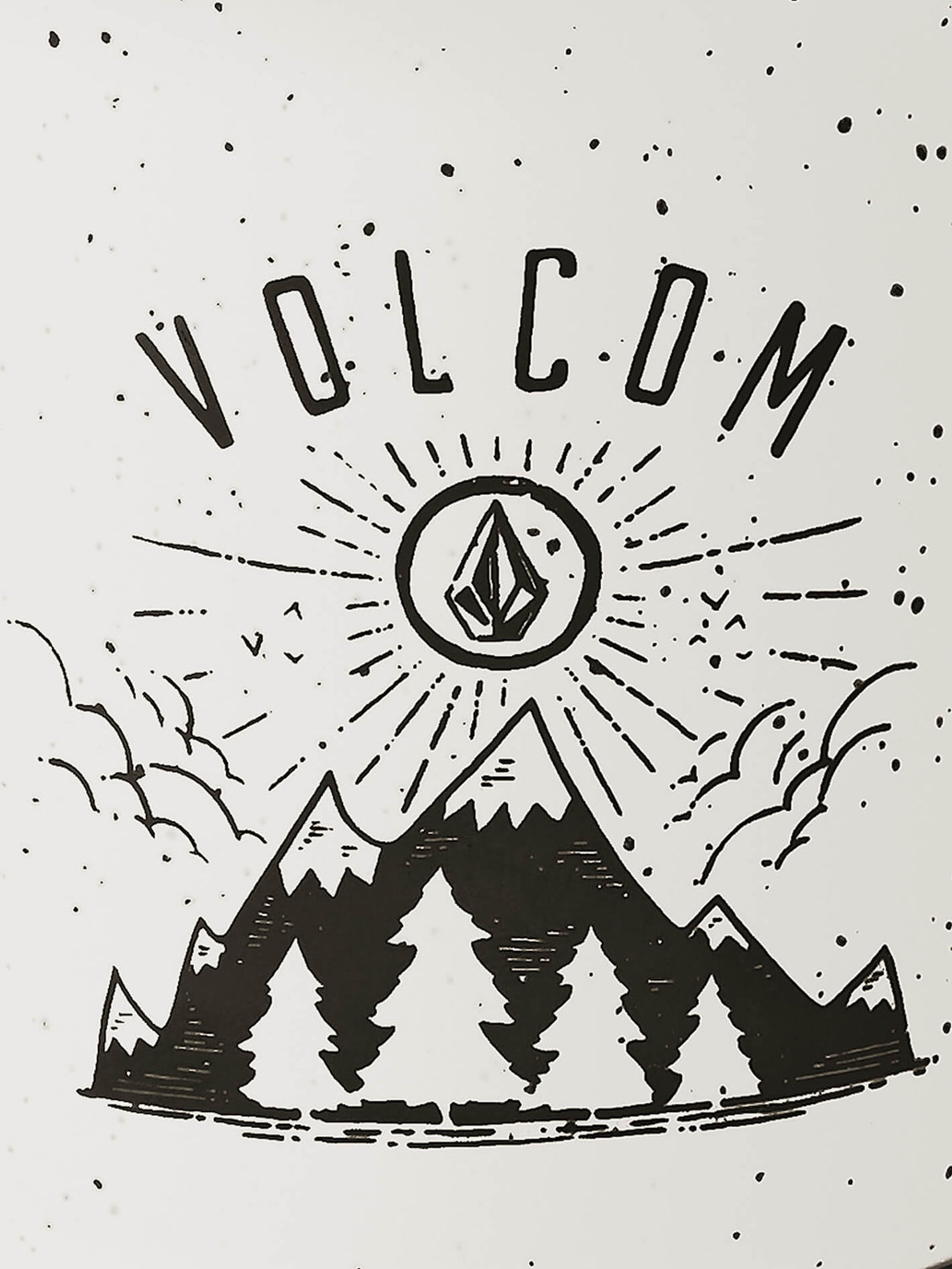 Volcom Camper Mug - White Black