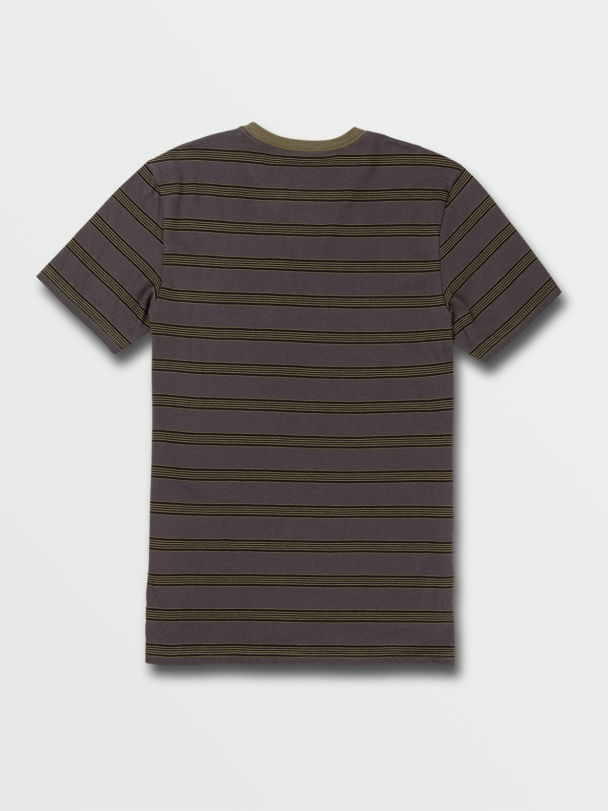 Parables Stripes Crew Tee - Military (A0102100_MIL) [B]