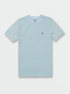 Parables Stripes Crew - Washed Blue