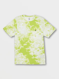 Parables Crew Tee - Lime Tie Dye