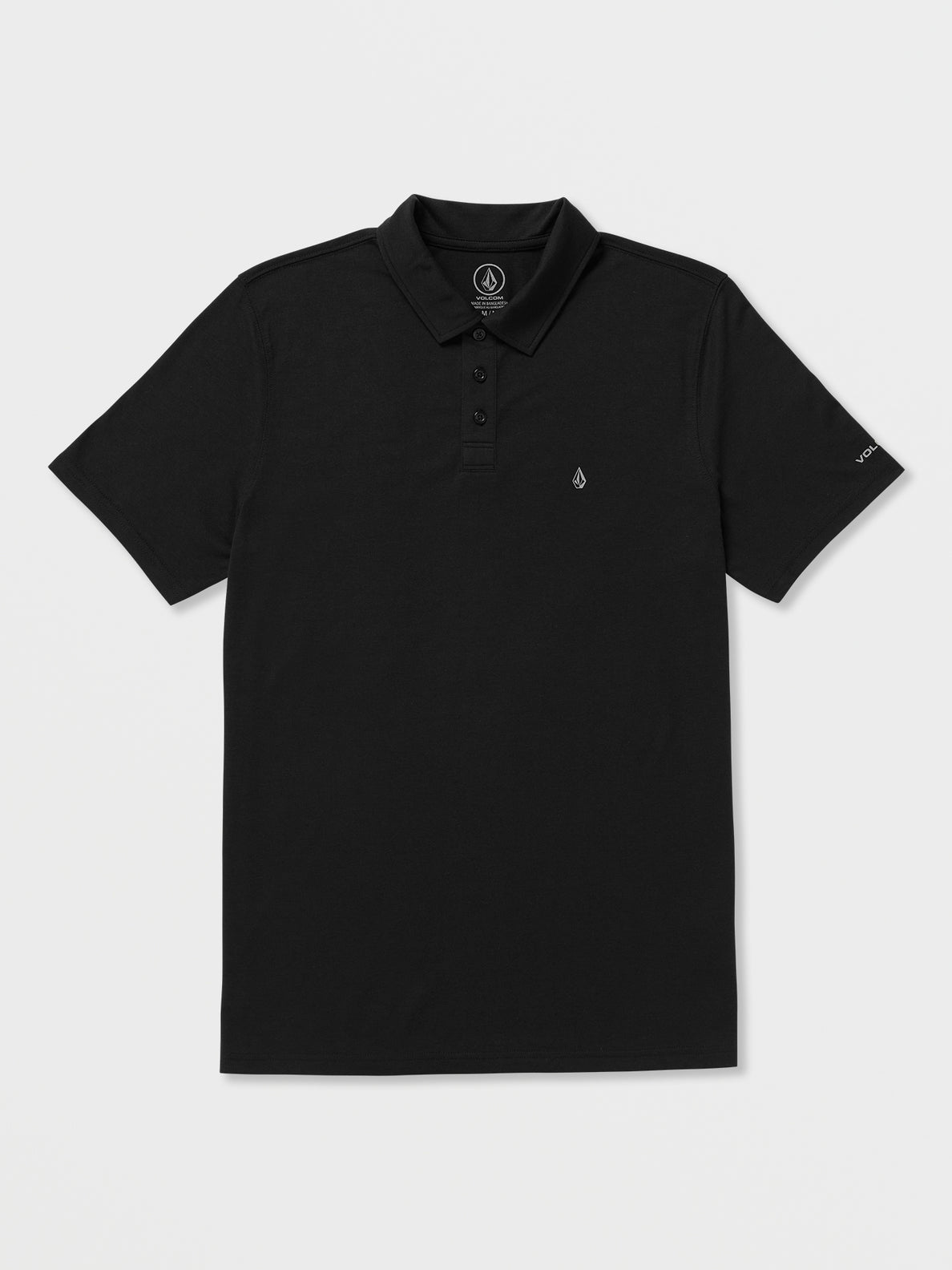 Nova Tech Polo Short Sleeve Shirt - Black