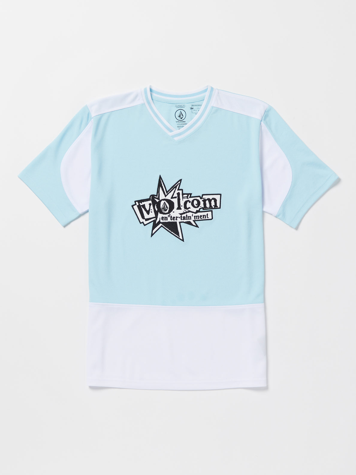 Volcom Entertainment Noa Deane Short Sleeve Crew Shirt - Misty Blue (A0132301_MYB) [F]