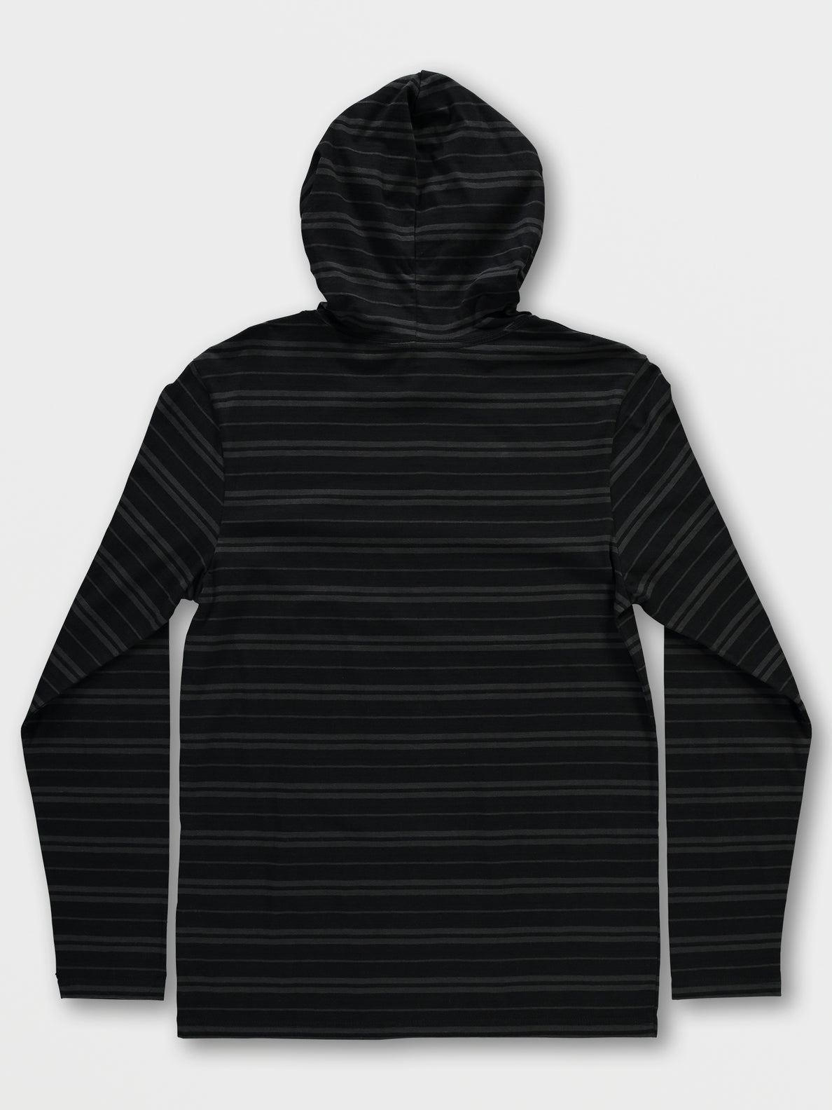 Parables Striped Hooded Shirt - Black