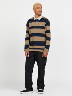 Sumpter Polo Long Sleeve Shirt - Khaki