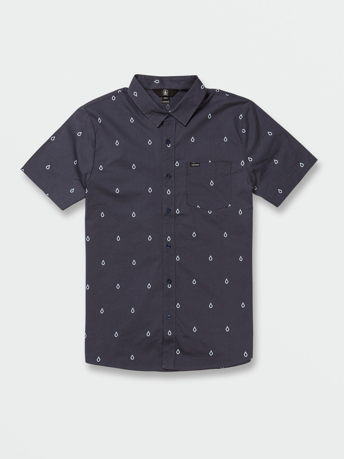 Patterson Short Sleeve Shirt - Faded Navy