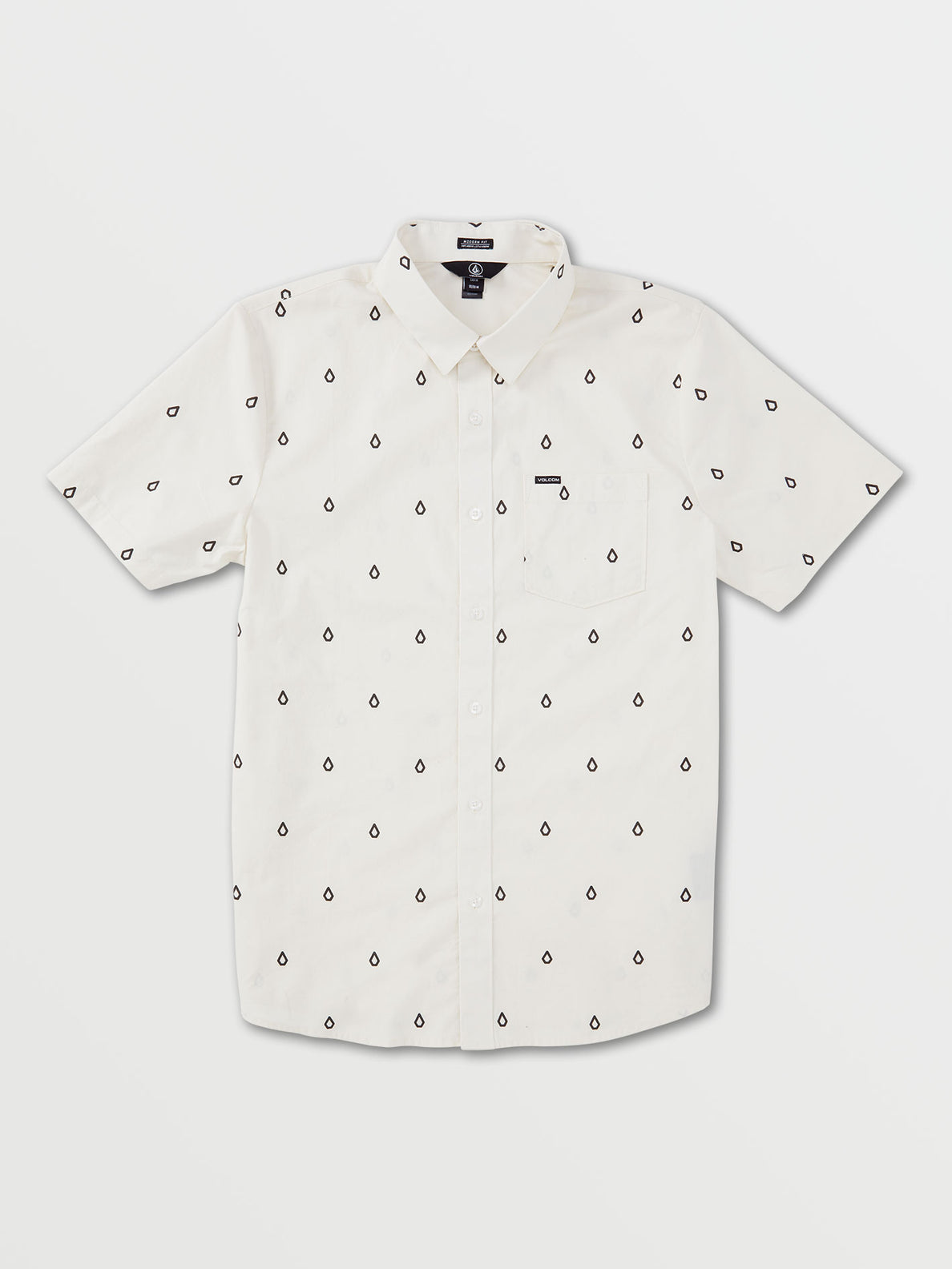 Patterson Short Sleeve Shirt - White Flash (A0402015_WHF) [F]