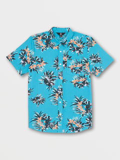 Warbler Short Sleeve Shirt - Blue Combo