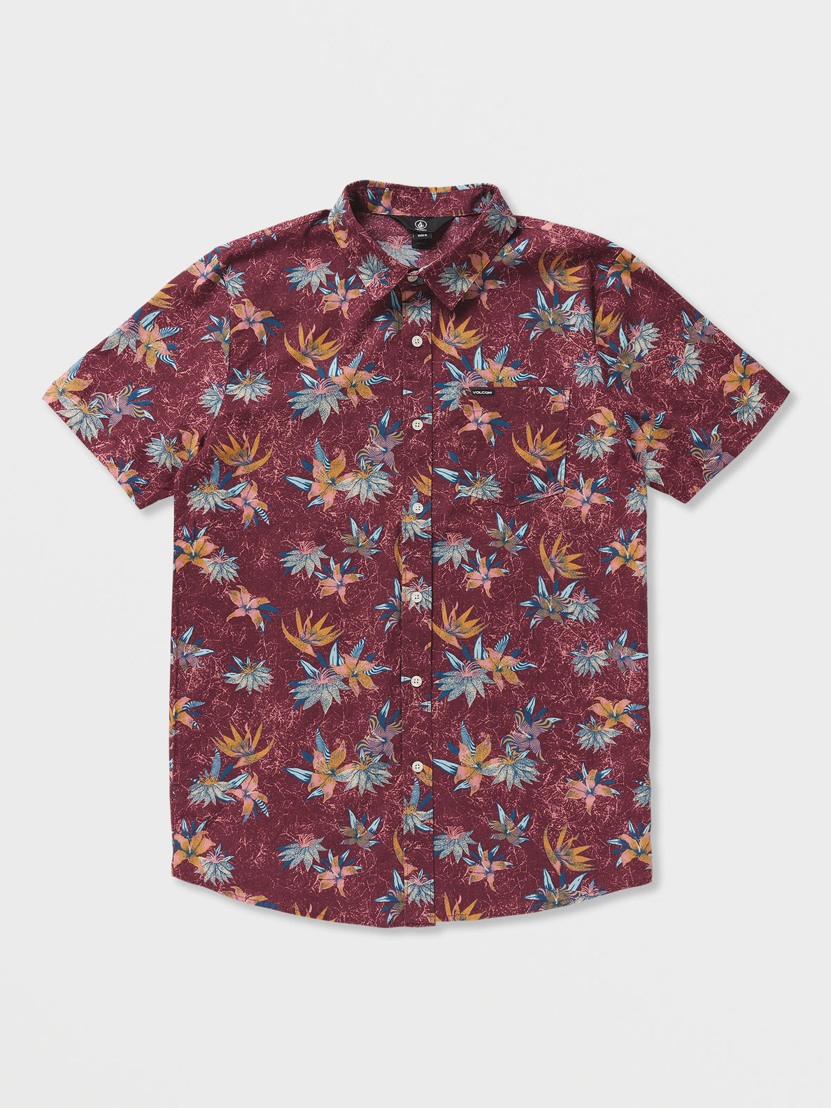 Warbler Short Sleeve Shirt - Port