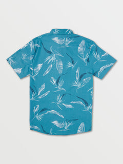 Warbler Short Sleeve Shirt - Stormy Blue (A0402102_STB) [B]