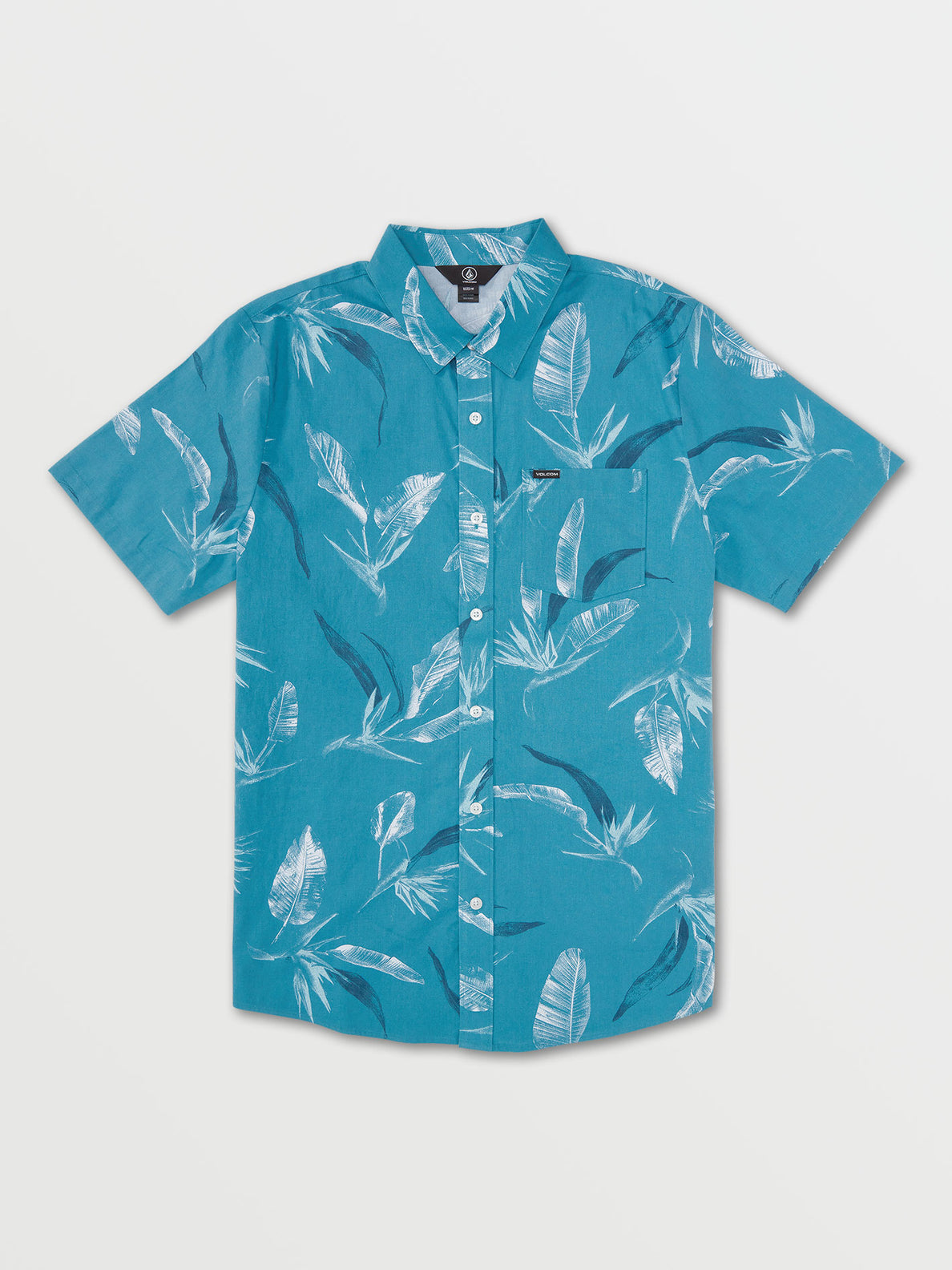 Warbler Short Sleeve Shirt - Stormy Blue (A0402102_STB) [F]