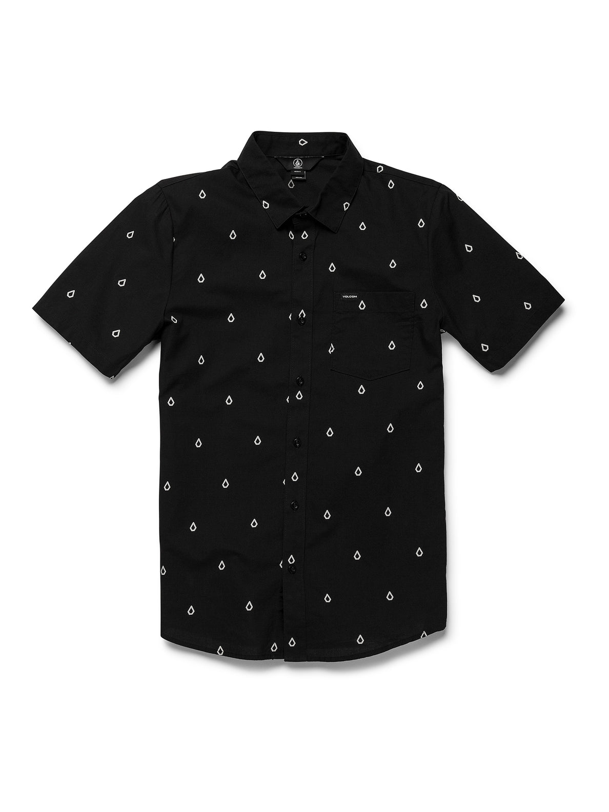 Patterson Short Sleeve Woven Shirt - Black