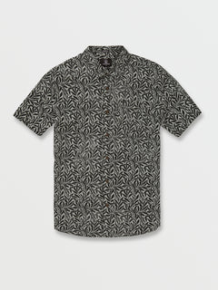 Falling Leaf Short Sleeve Shirt - Abyss (A0412307_ABY) [F]