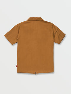 Tokyo True Woven Short Sleeve Shirt - Rubber (A0412311_RUB) [B]