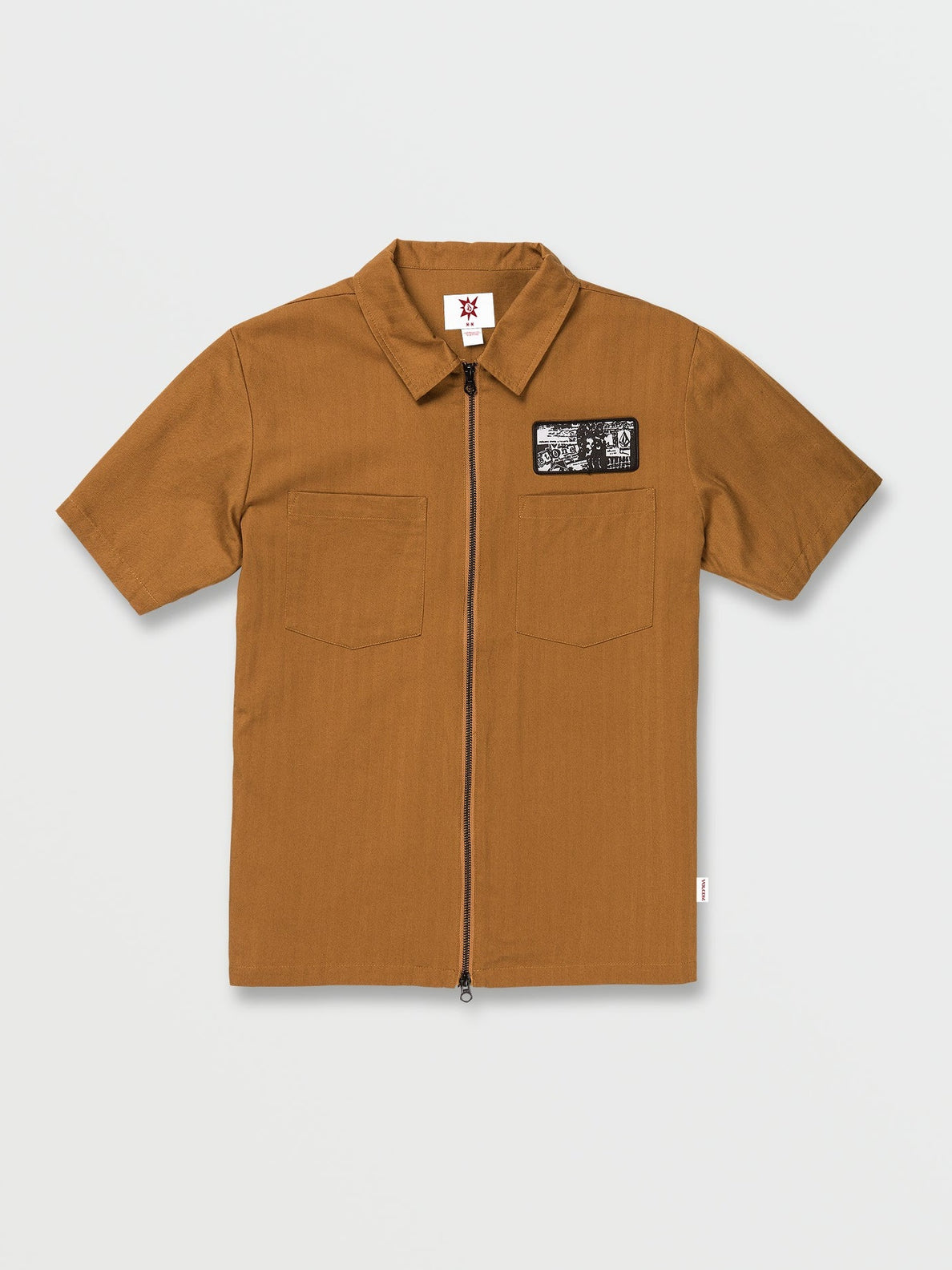 Tokyo True Woven Short Sleeve Shirt - Rubber (A0412311_RUB) [F]