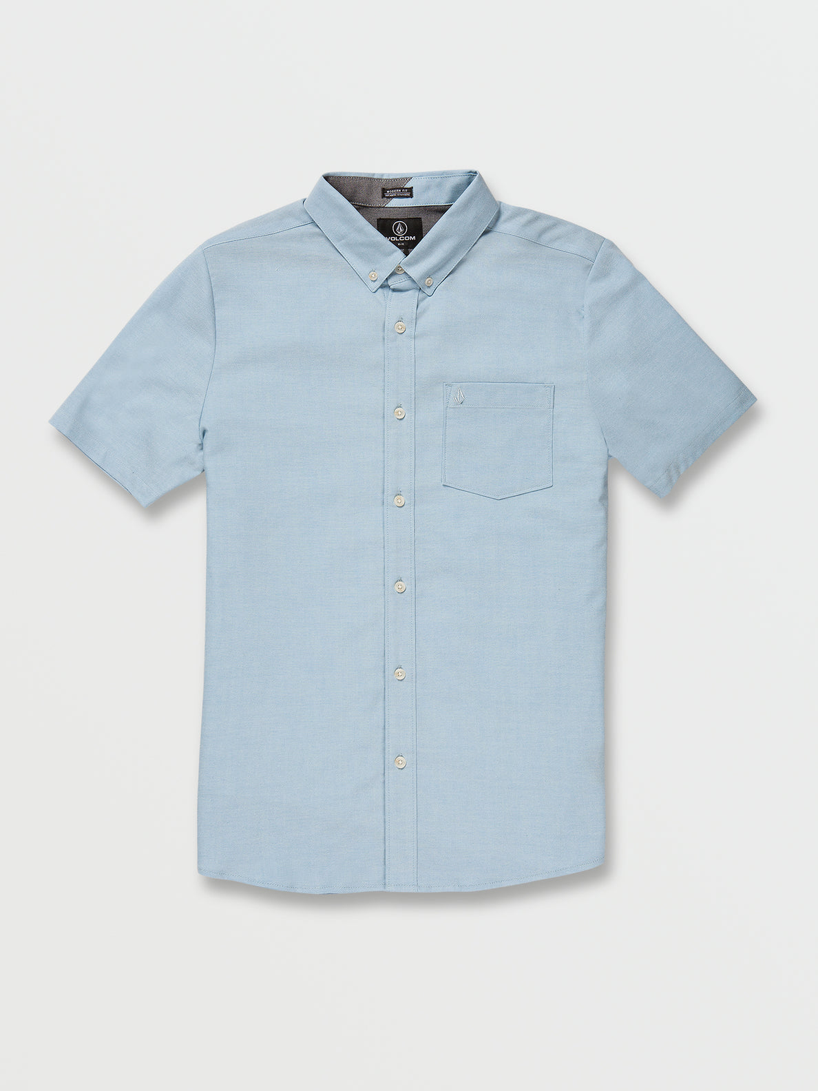 Everett Oxford Short Sleeve Shirt - Artic Blue (A0412316_ATB) [F]