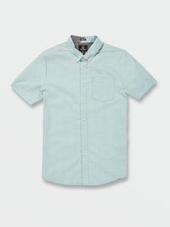 Everett Oxford Short Sleeve Shirt - Cali Blue Heather