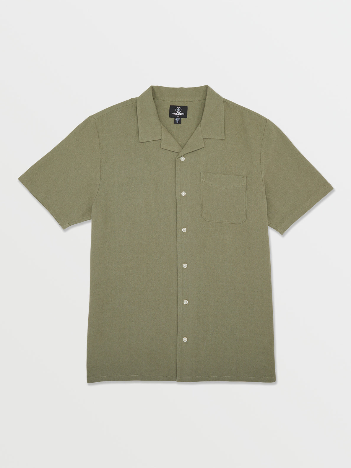 Hobarstone Short Sleeve Shirt - Army Green Combo (A0422309_ARC) [F]