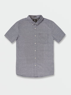 Everett Oxford Short Sleeve Shirt - Baja Indigo (A0432205_BAI) [F]