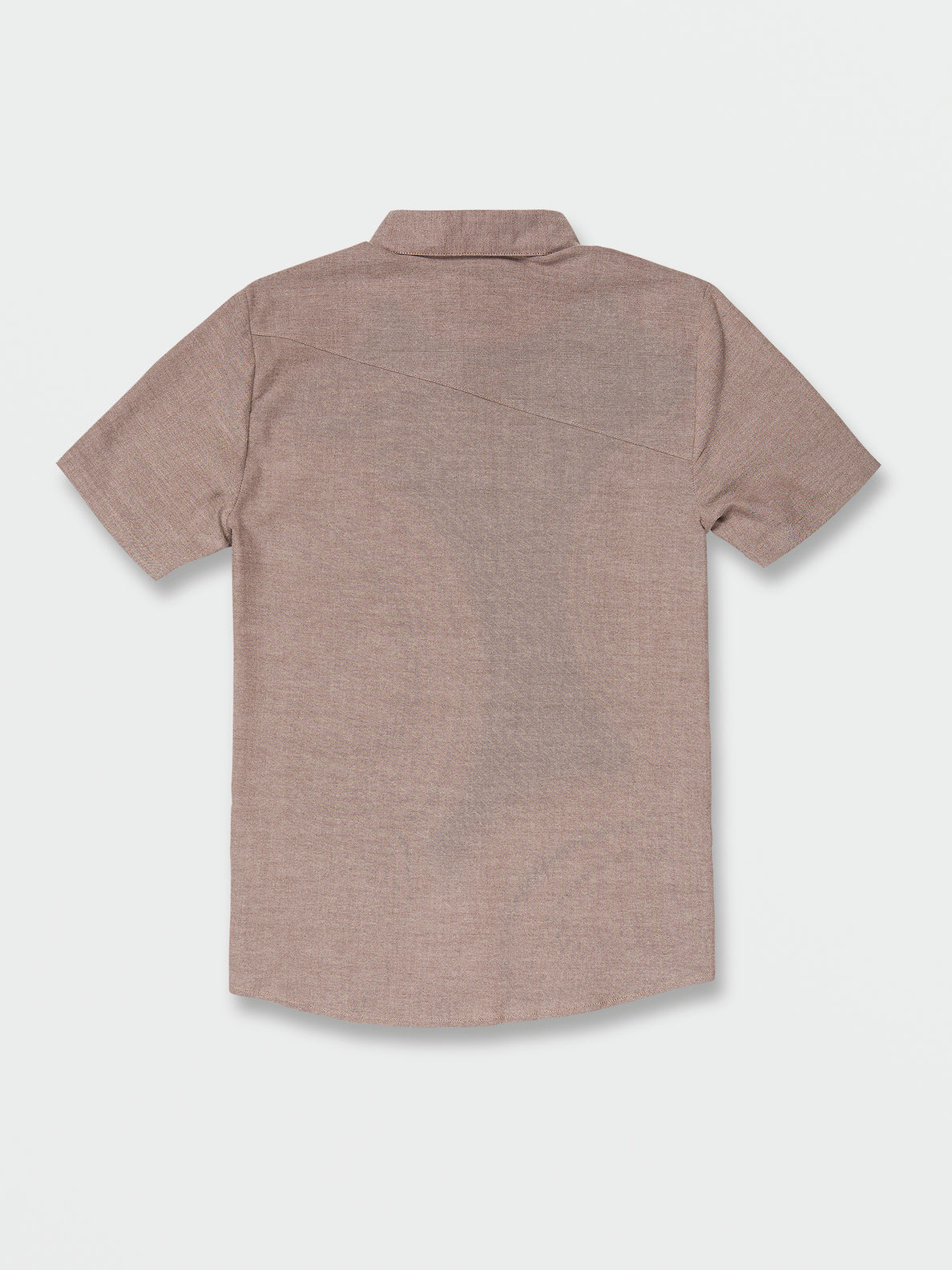 Everett Oxford Short Sleeve Shirt - Mahogany (A0432205_MAH) [B]