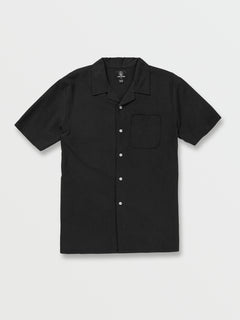 Beaumate Short Sleeve Shirt - Black (A0432206_BLK) [F]