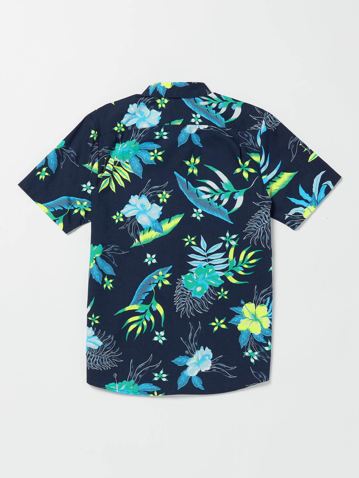Sunriser Floral Short Sleeve Shirt - Navy (A0432302_NVY) [B]