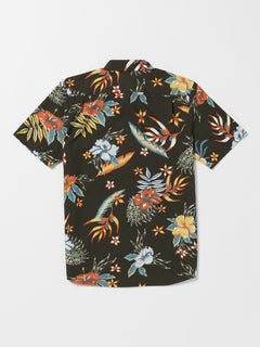 Sunriser Floral Short Sleeve Shirt - Stealth (A0432302_STH) [B]