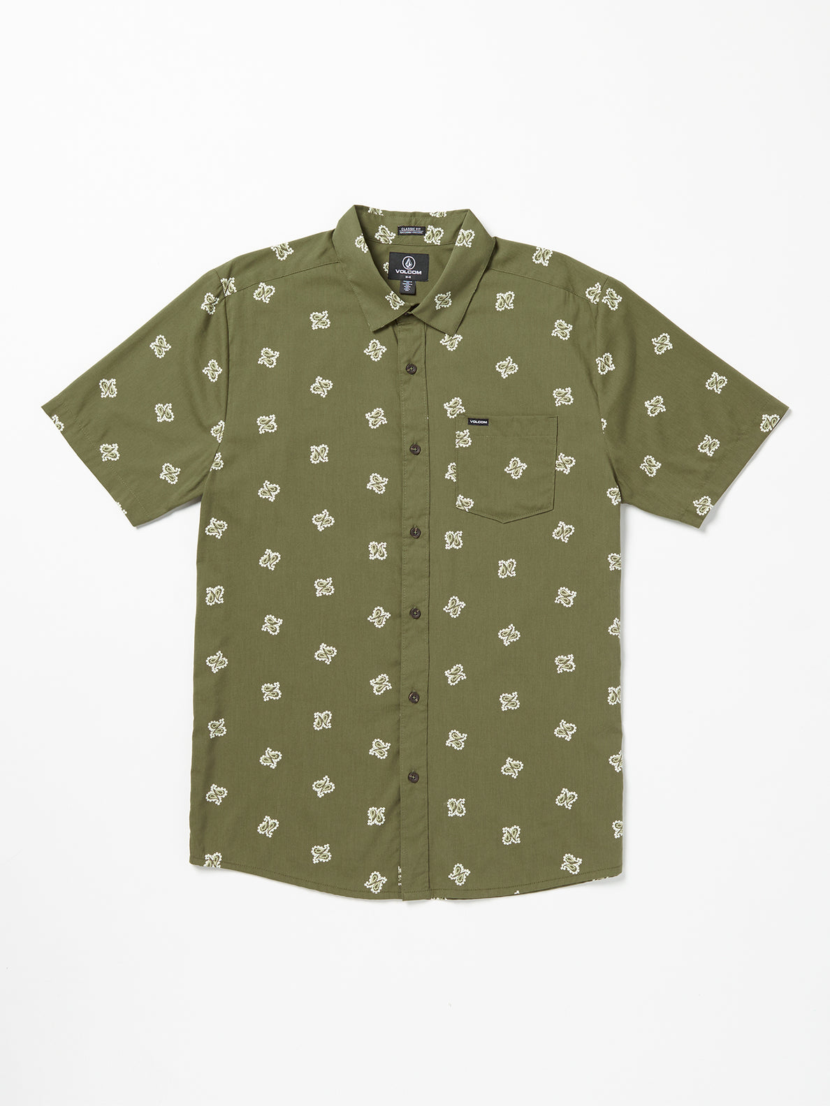 Scaler Stone Short Sleeve Shirt - Expedition Green (A0432303_EGR) [F]