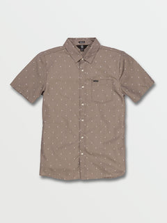 Eanes Short Sleeve Shirt - Pewter (A0442104_PEW) [F]