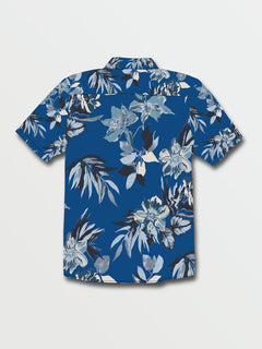 Marble Floral Short Sleeve Shirt - Riverside (A0442105_RSD) [B]