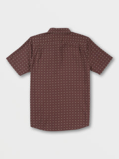 Stone Mags Short Sleeve Shirt - Mahogany (A0442203_MAH) [B]