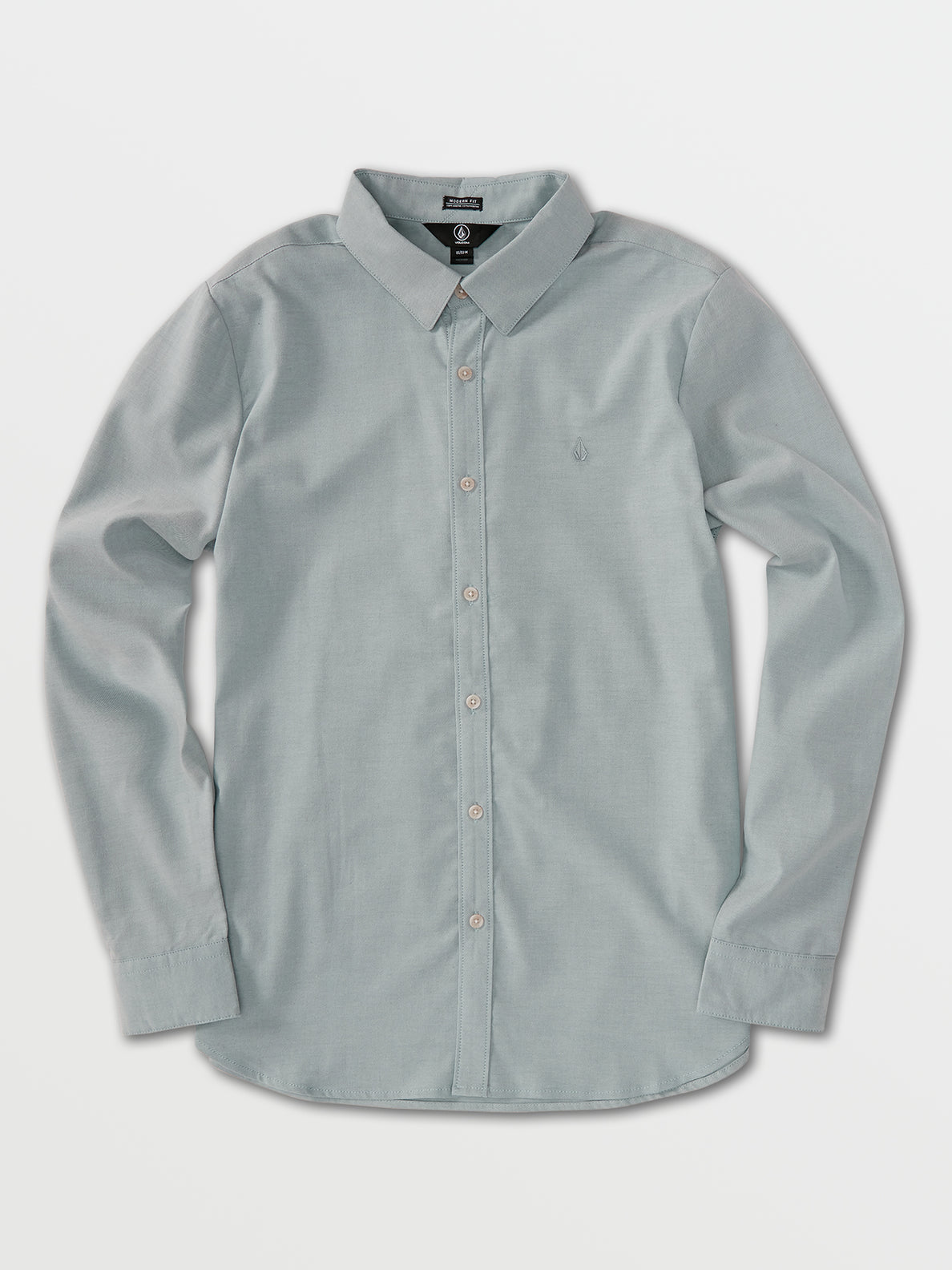 Oxford Stretch Long Sleeve Shirt - Storm Blue (A0511801_SRB) [F]
