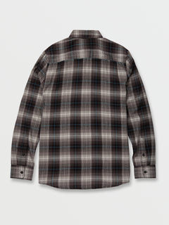 Kemostone Flannel Long Sleeve Shirt - Black (A0512300_BLK) [B]