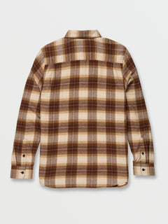 Kemostone Flannel Long Sleeve Shirt - Rubber (A0512300_RUB) [B]