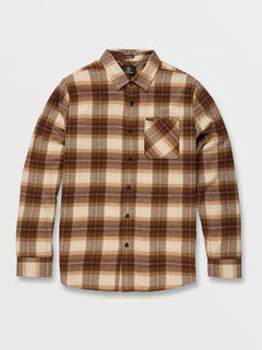 Kemostone Flannel Long Sleeve Shirt - Rubber (A0512300_RUB) [F]