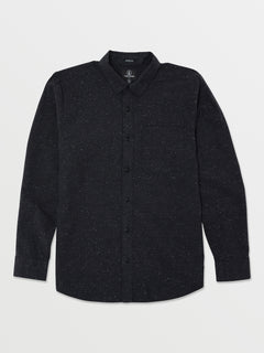Date Knight Long Sleeve Shirt - Black (A0512302_BLK) [F]