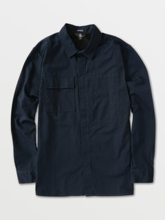 Rucker Long Sleeve Shirt - Navy (A0532102_NVY) [F]