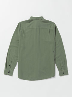 Caden Solid Long Sleeve Shirt - Agave (A0532204_AGV) [B]