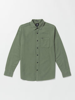 Caden Solid Long Sleeve Shirt - Agave (A0532204_AGV) [F]