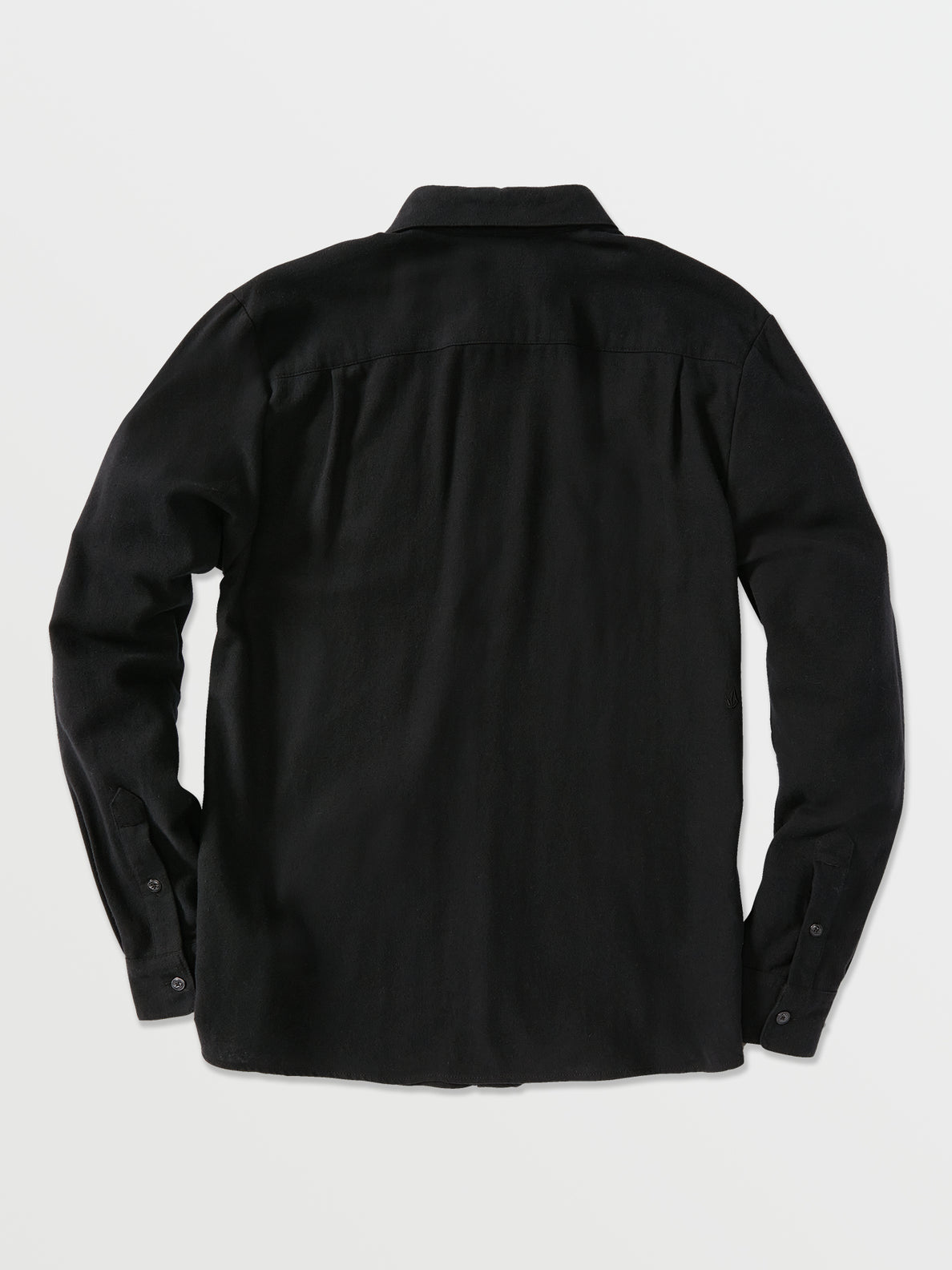 Caden Solid Long Sleeve Shirt - Black (A0532204_BLK) [B]