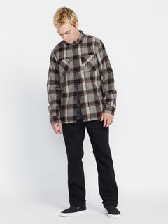 Brickstone Lined Flannel Long Sleeve Shirt - Dirty White (A0532300_DWH) [30]
