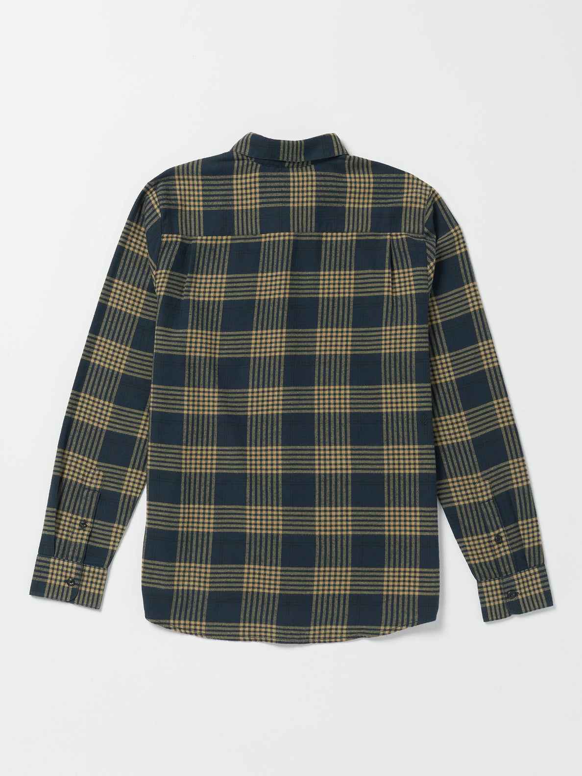 Caden Plaid Long Sleeve Shirt - Navy (A0532303_NVY) [B]