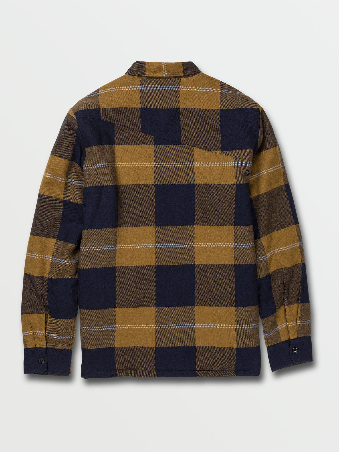 Trademan Plaid Long Sleeve Flannel - Butternut (A0542100_BTN) [B]