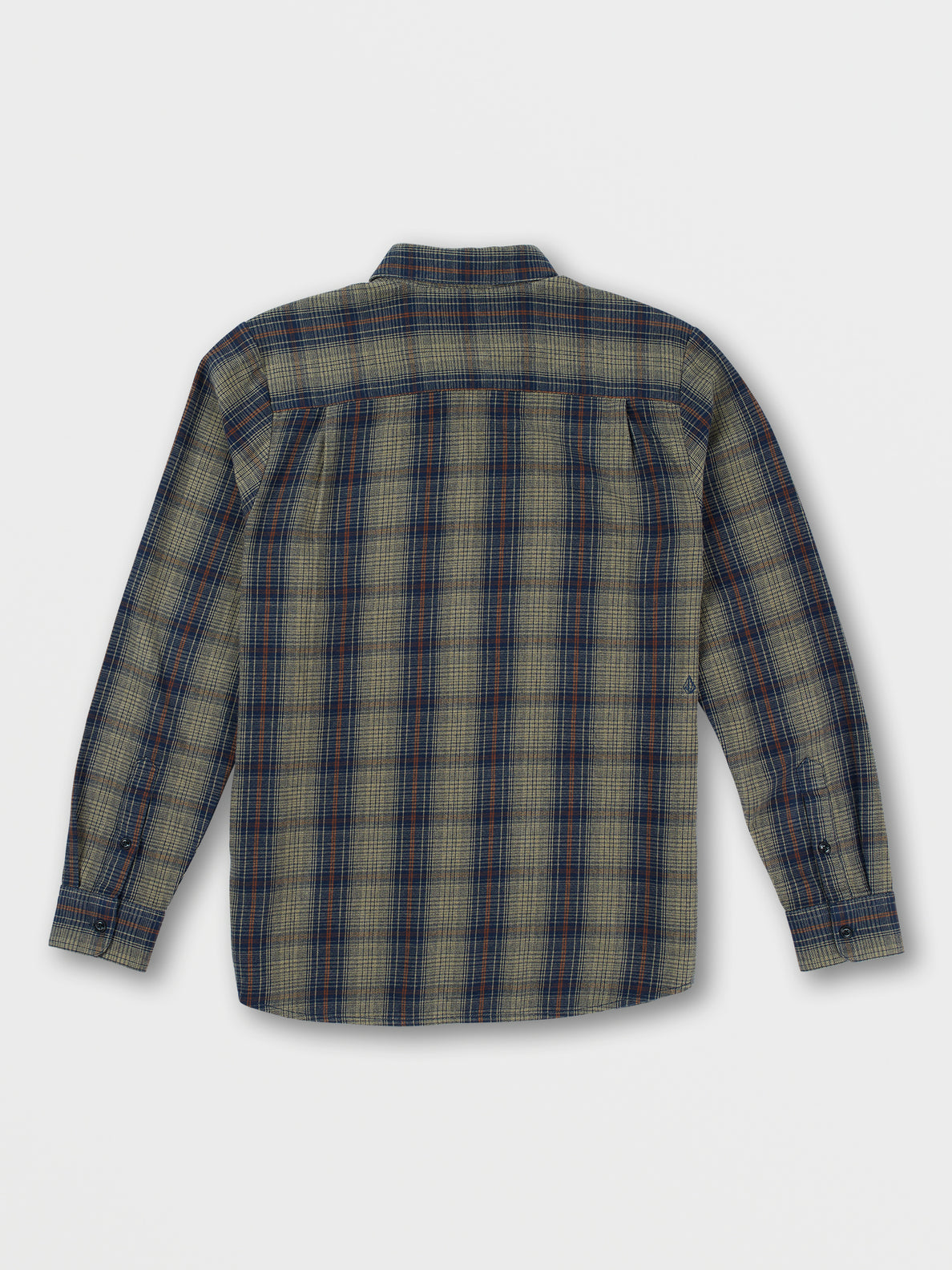 Heavy Twills Long Sleeve Flannel - Khaki (A0542205_KHA) [2]